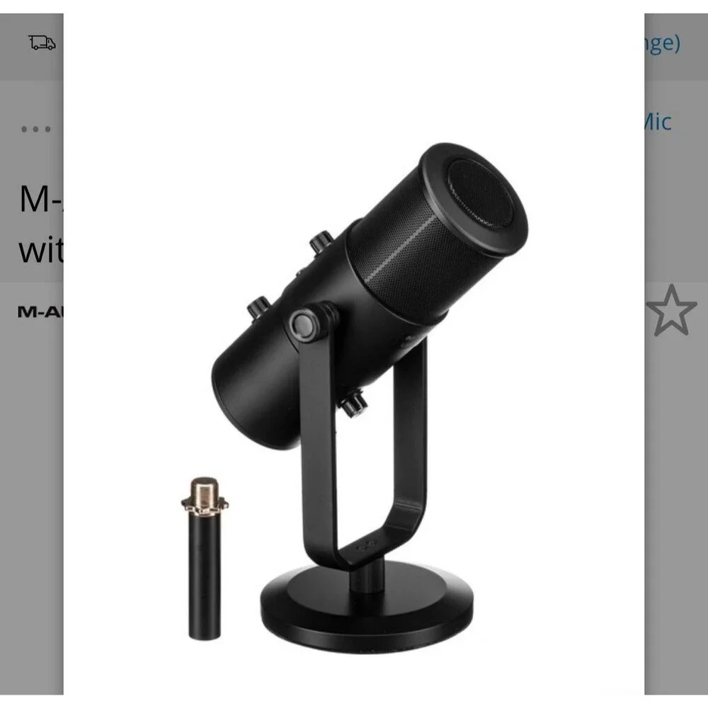 M-Audio Uber Mic USB Microphone with Headphone Output